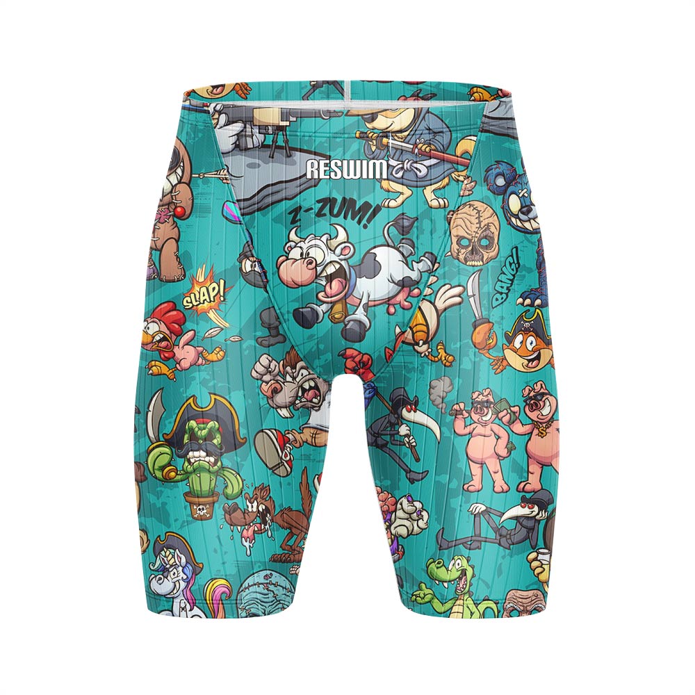 Swim Trunk Quick Dry - Забавный женский купальник, шорты, мужские плавки,